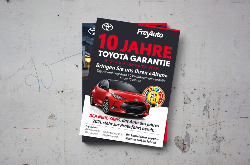 Frey Auto Toyota 10 Jahre Garantie I